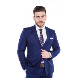 Costum Slim Fit LUIGI Albastru Inchis
